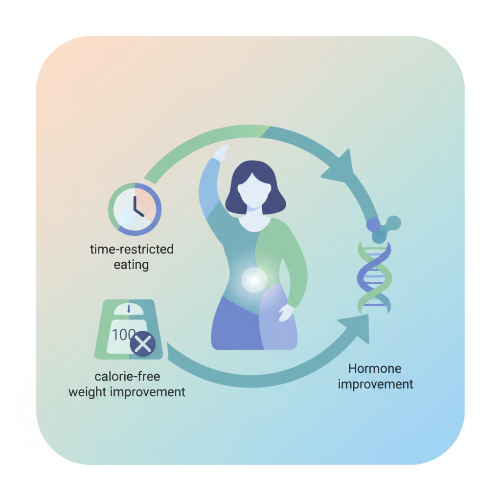 「カロリー計算なし」で体重もホルモンも改善——時間制限食がPCOS女性にもたらす新たな選択肢