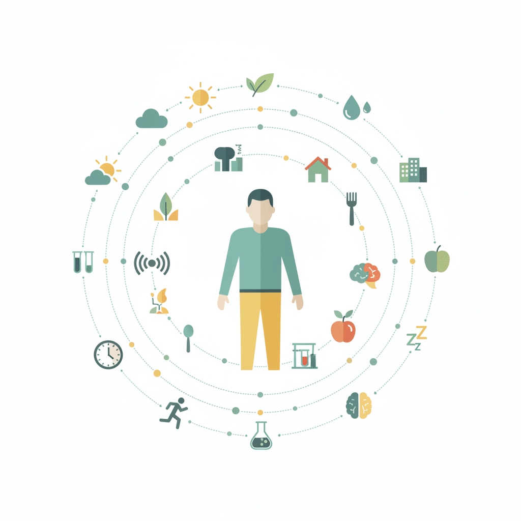 あなたの健康を左右する「619の環境要因」——ハーバード大が11万件超の解析で描いた