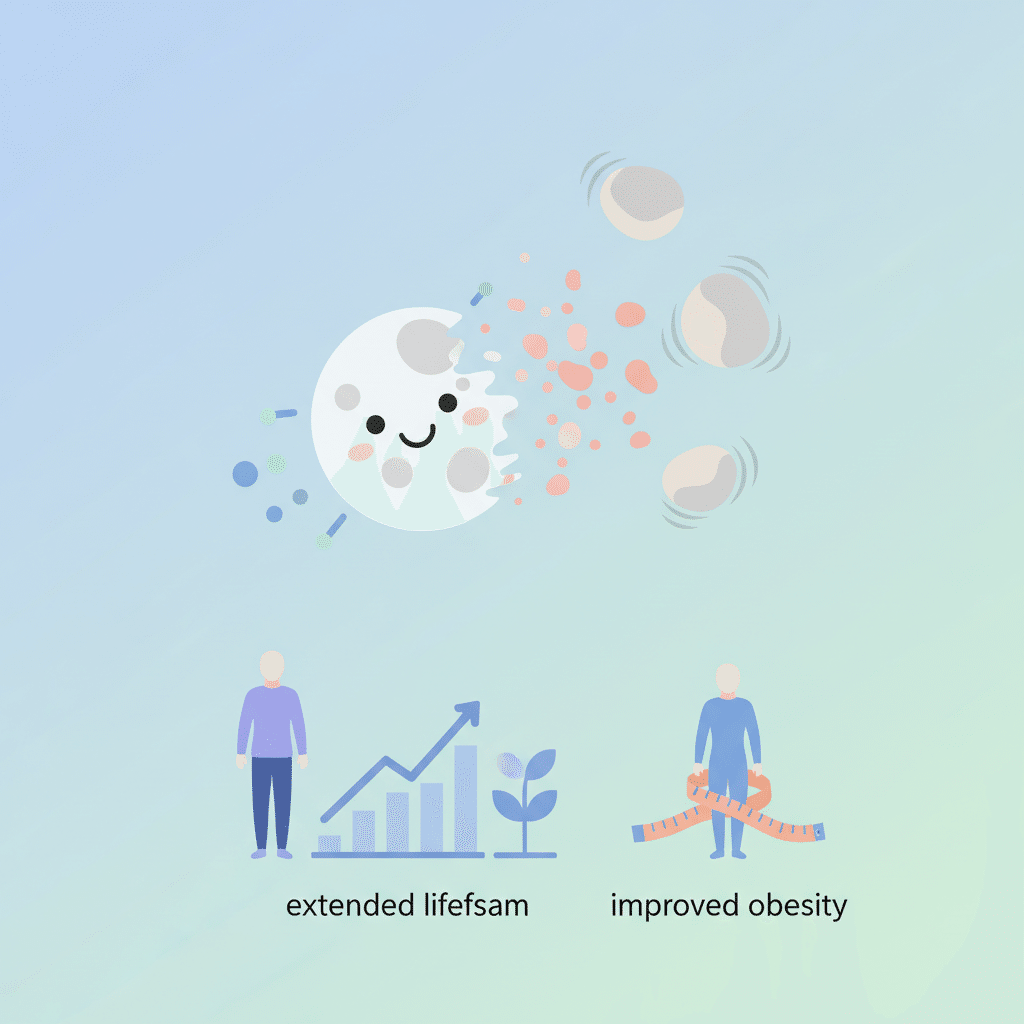 白血病の薬が「老化した脂肪細胞」を除去——既存薬の転用で寿命延長と肥満改善に成功
