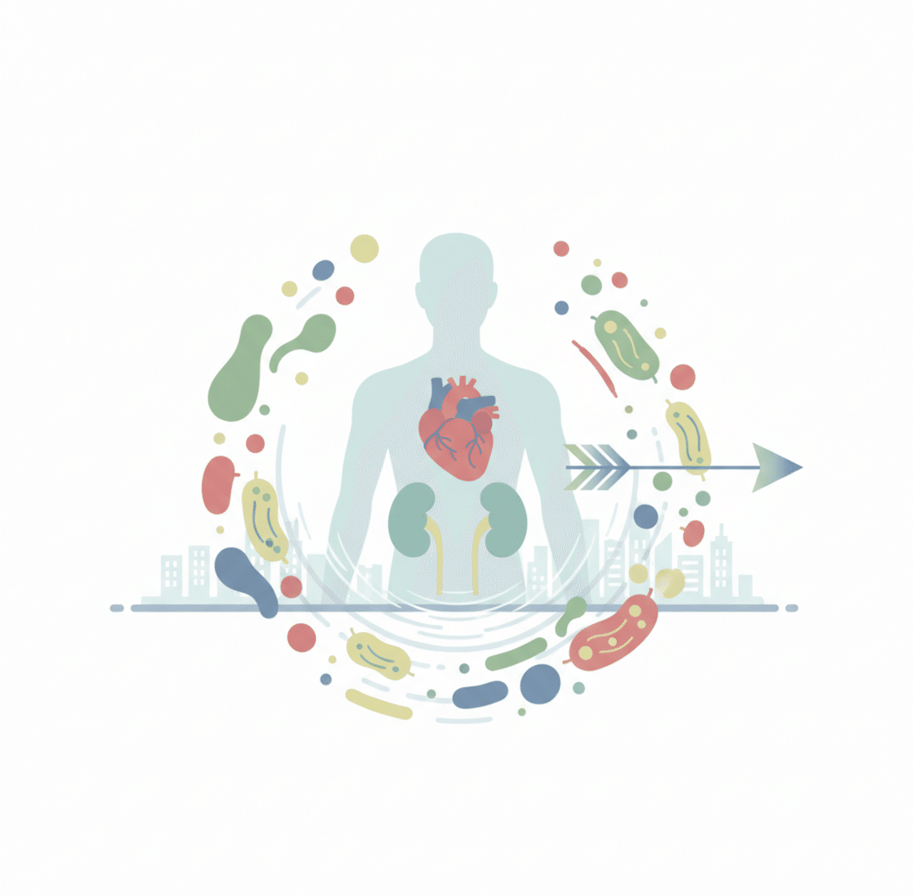 腸内細菌は「心臓と腎臓」の未来を映す鏡——アミノ酸代謝が予測する心血管病リスク