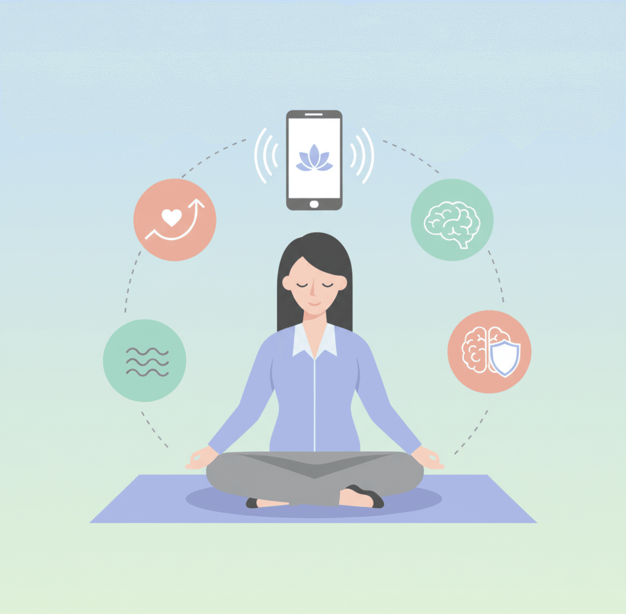 働く女性の心を守る「8週間スマホ瞑想」——ランダム化比較試験で生活満足度とストレス軽減を実証