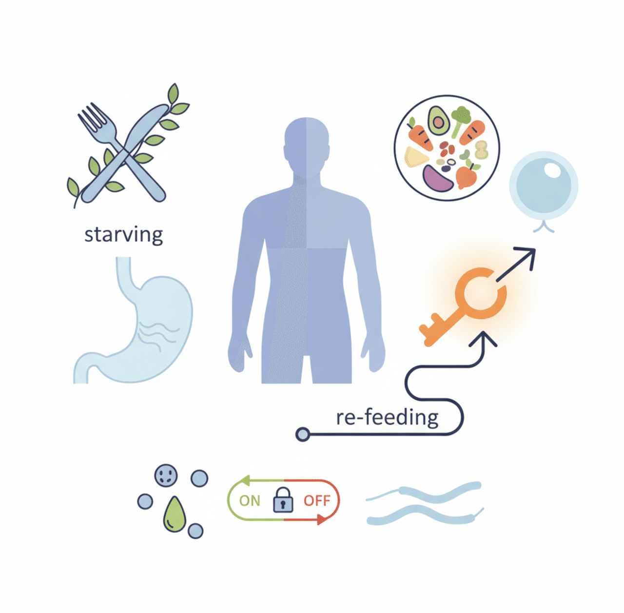 「断食」より「食べ直し方」が寿命を決める——脂質代謝の停止スイッチが長寿の鍵だった