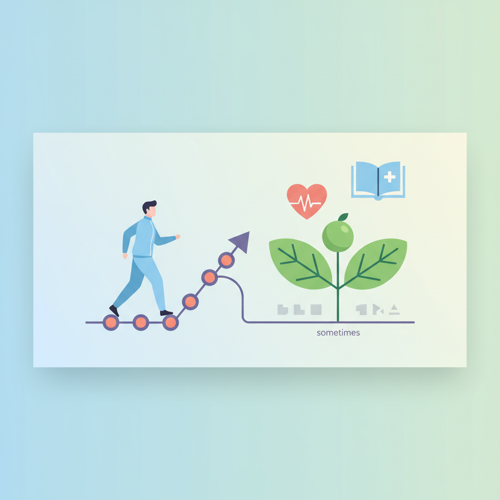 「ときどき頑張る」より「ずっと続ける」——23万人32年追跡で見えた、中年期の運動と60歳以降の慢性疾患リスク