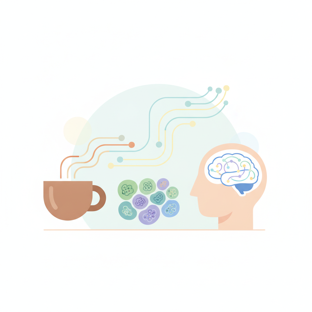 コーヒーは「腸内細菌」を介して脳に効いていた——カフェインの有無を超えて気分を整える、62人の実証研究